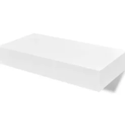 vidaXL - Wandplank - Wit - MDF