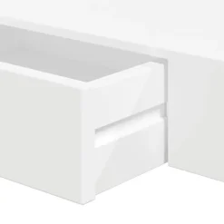 vidaXL - Wandplank - Wit - MDF