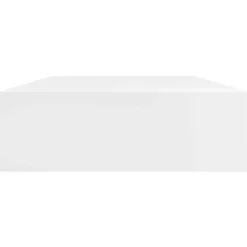 vidaXL - Wandplank - Wit - MDF