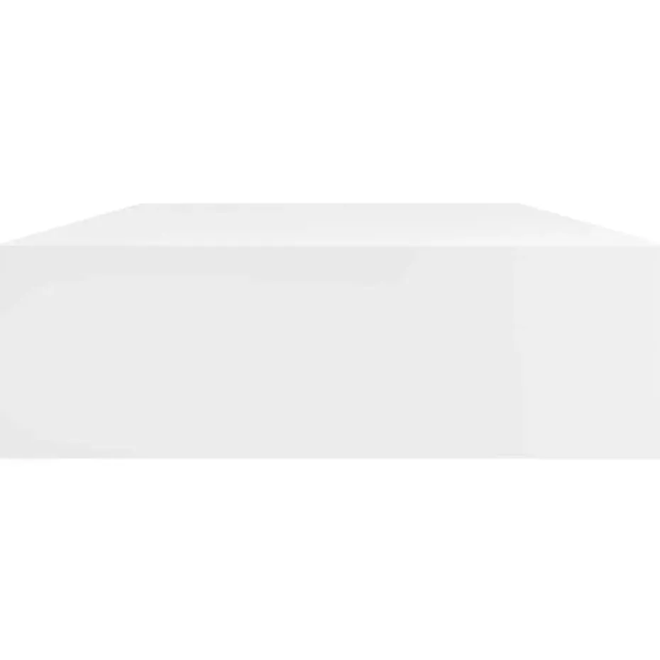 vidaXL - Wandplank - Wit - MDF