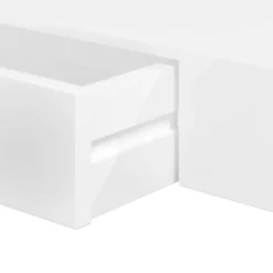 vidaXL - Wandplank - Wit - MDF