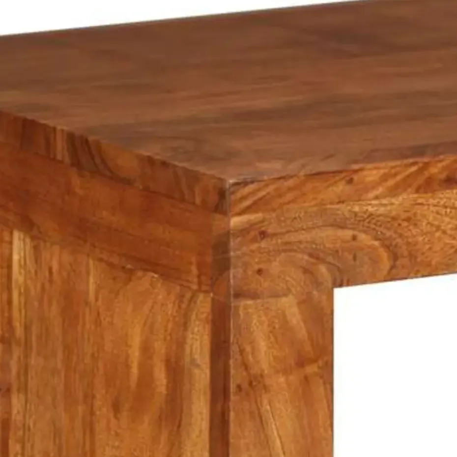 vidaXL - Wandtafel - Bruin - Hout