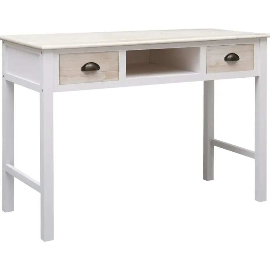 vidaXL - Wandtafel - Bruin - Hout