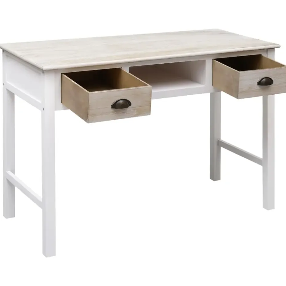 vidaXL - Wandtafel - Bruin - Hout