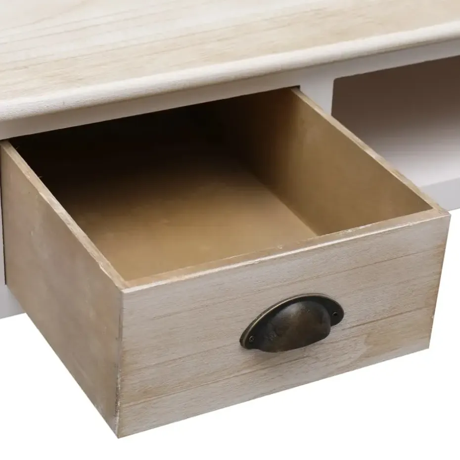 vidaXL - Wandtafel - Bruin - Hout