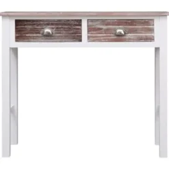 vidaXL - Wandtafel - Bruin - Hout