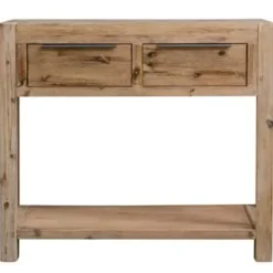 vidaXL - Wandtafel - Bruin - Hout - 82 x 33 x 73 cm