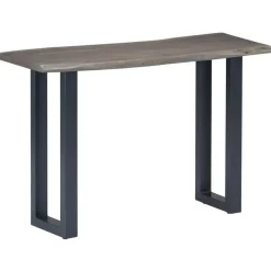 vidaXL - Wandtafel - Grijs - Hout