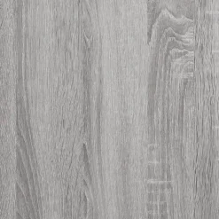 vidaXL - Wandtafel - Grijs sonoma eiken - Bewerkt hout - 75x19.5x75 cm