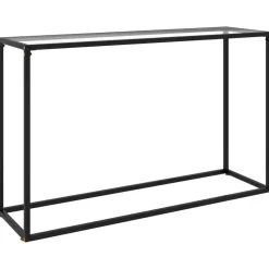 vidaXL - Wandtafel - Transparent - Glas - 120 x 35 x 75 cm