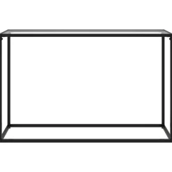vidaXL - Wandtafel - Transparent - Glas - 120 x 35 x 75 cm