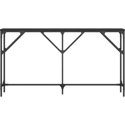 vidaXL - Wandtafel - Zwart - Bewerkt hout