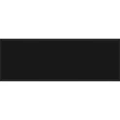 vidaXL - Wandtafel - Zwart - Glas - 100 x 35 x 75 cm