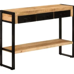 vidaXL - Wandtafel - Zwart - Hout