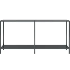 vidaXL - Wandtafel - Zwart - Glas