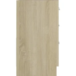 vidaXL - Wastafelkast - Bruin - Bewerkt hout