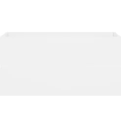 vidaXL - Wastafelkast - Wit - Bewerkt hout - 90 x 38.5 x 45 cm