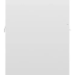 vidaXL - Wastafelkast - Wit - Bewerkt hout - 41 x 38.5 x 46 cm