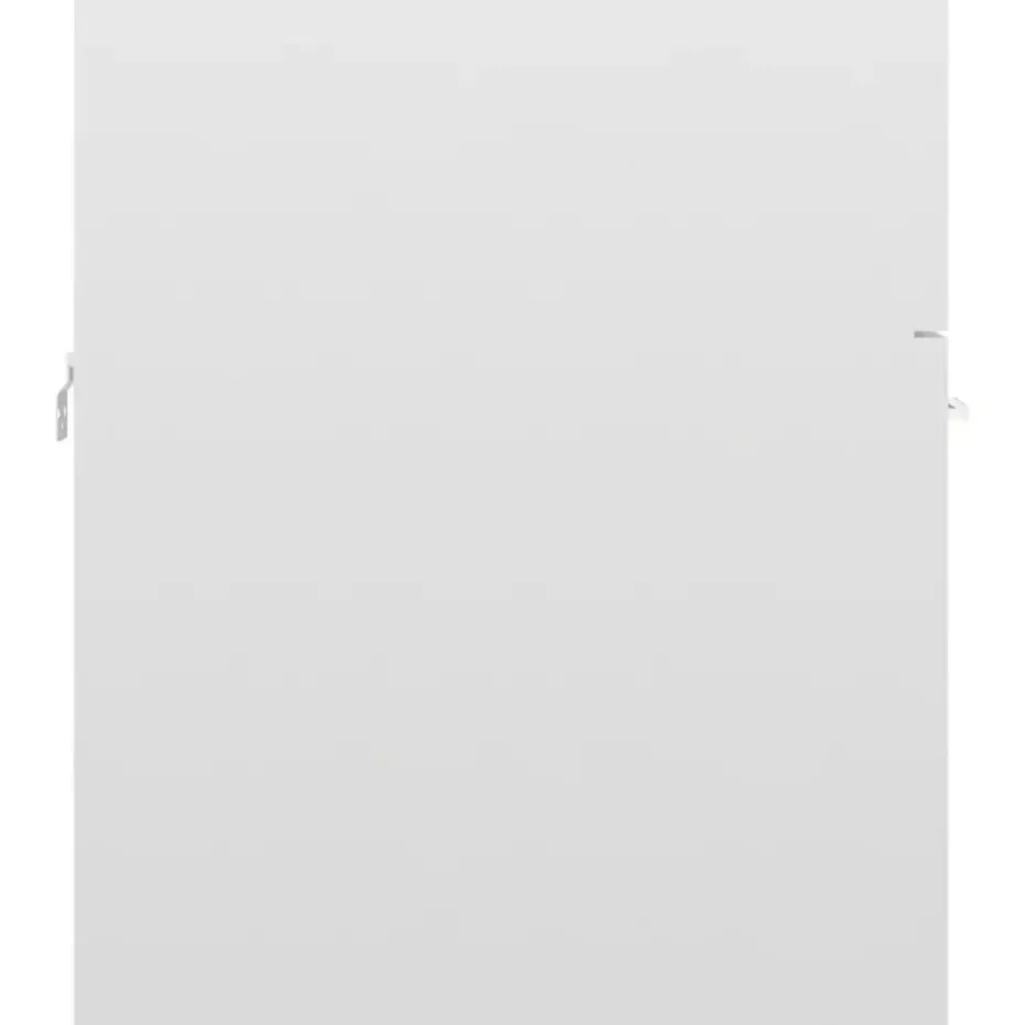 vidaXL - Wastafelkast - Wit - Bewerkt hout - 41 x 38.5 x 46 cm