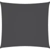 vidaXL - Zonnezeil - Antraciet - 3.6 x 3.6 m