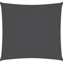 vidaXL - Zonnezeil - Antraciet - 3.6 x 3.6 m
