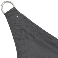 vidaXL - Zonnezeil - Antraciet - 5 x 5 x 5 m