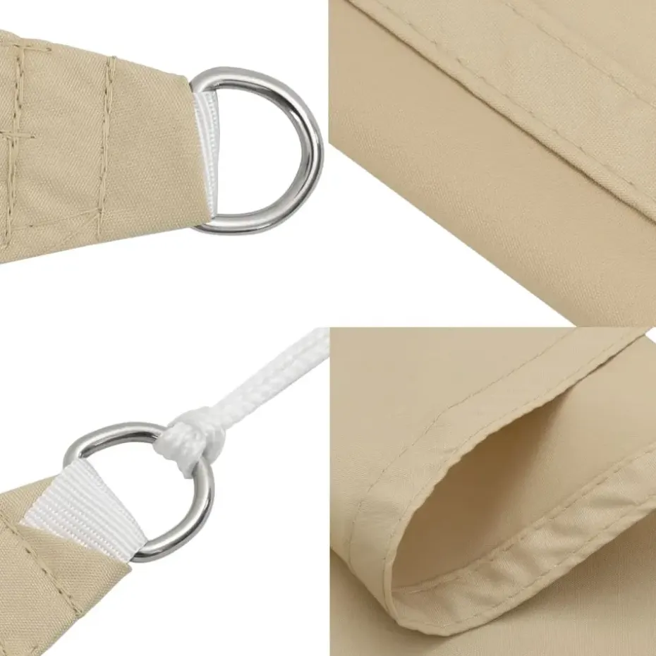 vidaXL - Zonnezeil - Beige - 2 x 4 m