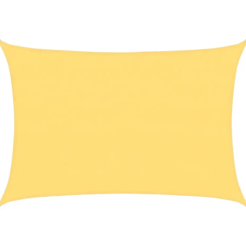 vidaXL - Zonnezeil - Beige - 4 x 6 m