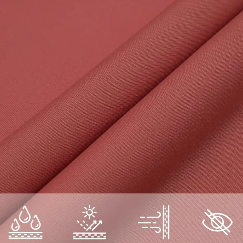 vidaXL - Zonnezeil - Bruin - 4 x 6 m