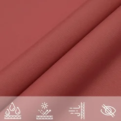 vidaXL - Zonnezeil - Bruin - 2 x 4 m