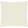 vidaXL - Zonnezeil - Crème - 3.6 x 3.6 m