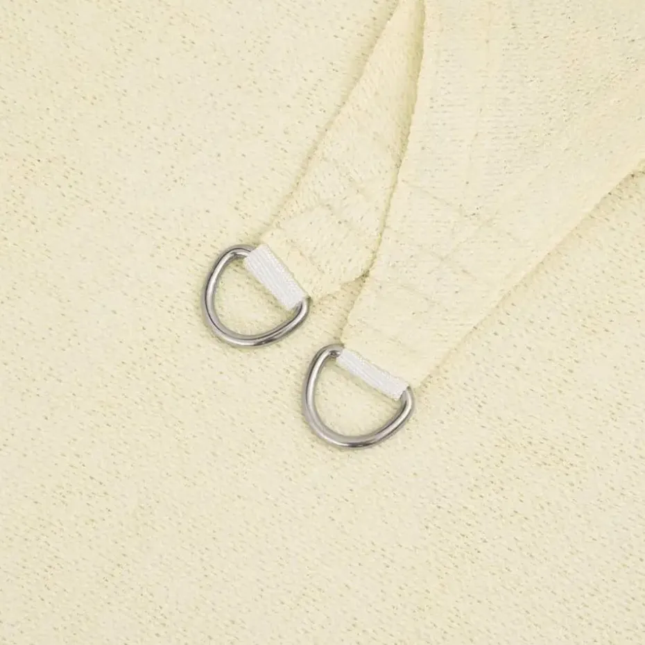 vidaXL - Zonnezeil - Crème - 4 x 6 m