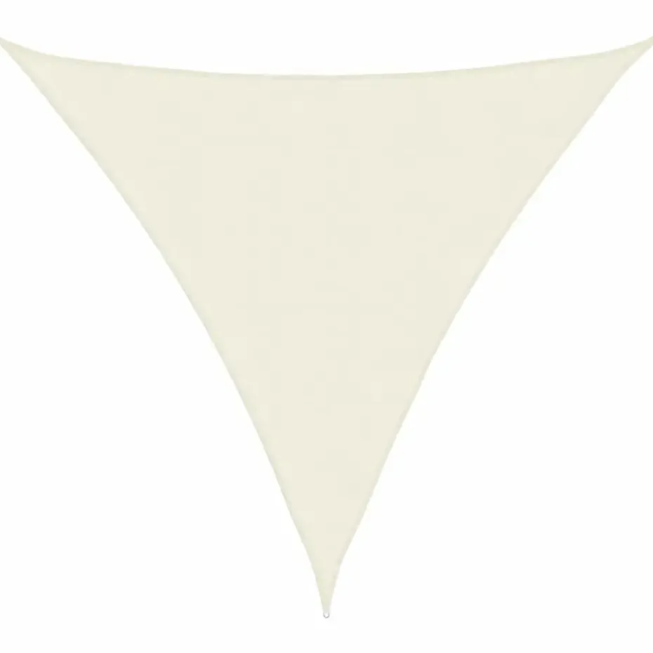vidaXL - Zonnezeil - Crème - 5 x 5 x 5 m