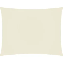 vidaXL - Zonnezeil - Crème - 4 x 6 m