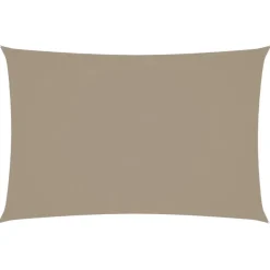 vidaXL - Zonnezeil - Taupe - 2 x 4 m