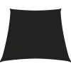 vidaXL - Zonnezeil - Zwart - 3/4 x 3 m