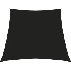 vidaXL - Zonnezeil - Zwart - 3/4 x 3 m