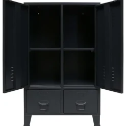 vidaXL - Zwart - Metaal