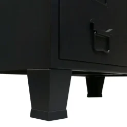 vidaXL - Zwart - Metaal