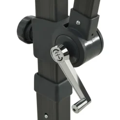 vidaXL - Zweefparasol - Antraciet - 300 cm