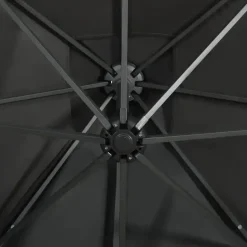 vidaXL - Zweefparasol - Antraciet - 250 cm