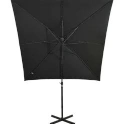 vidaXL - Zweefparasol - Zwart - 250 cm