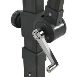 vidaXL - Zweefparasol - Zwart - 250 cm