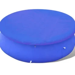 vidaXL - Zwembadhoes - Blauw - Kunststof - Ø 335 cm