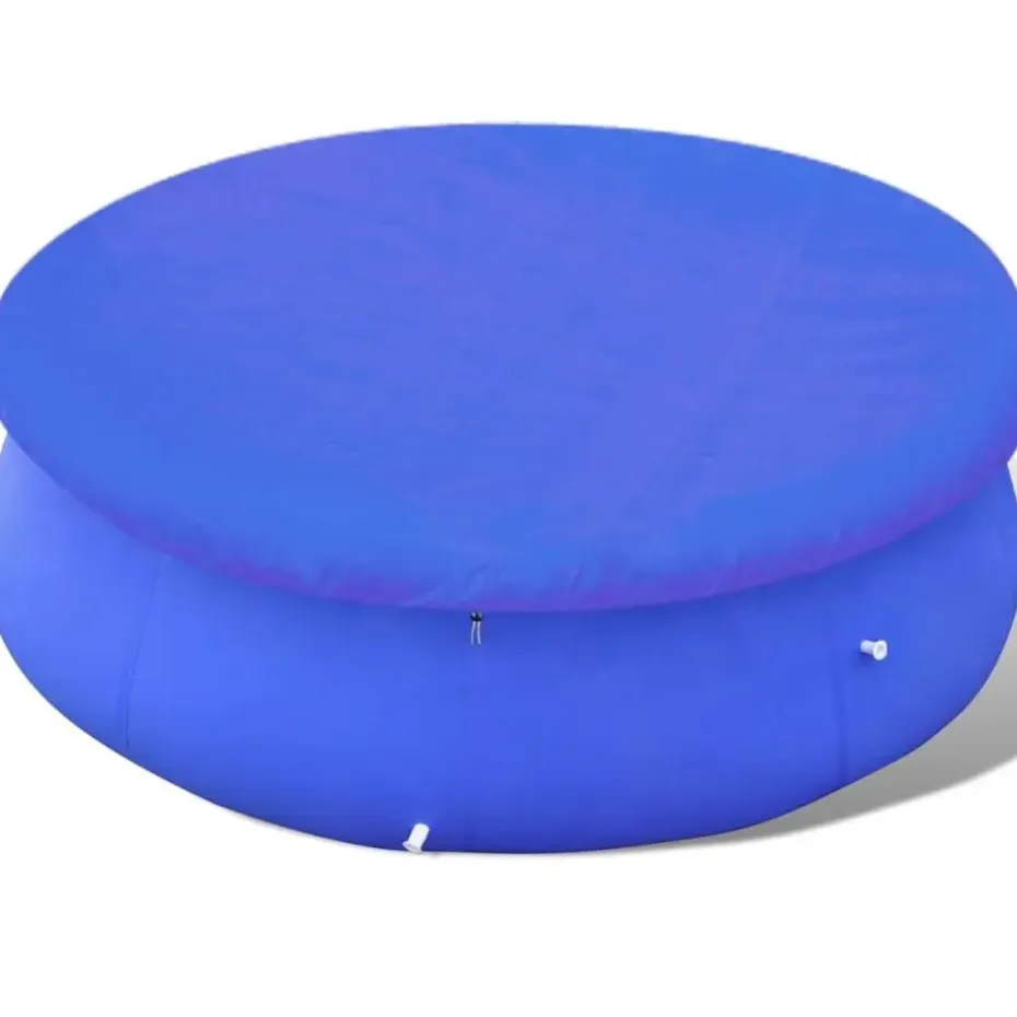 vidaXL - Zwembadhoes - Blauw - Kunststof - Ø 335 cm