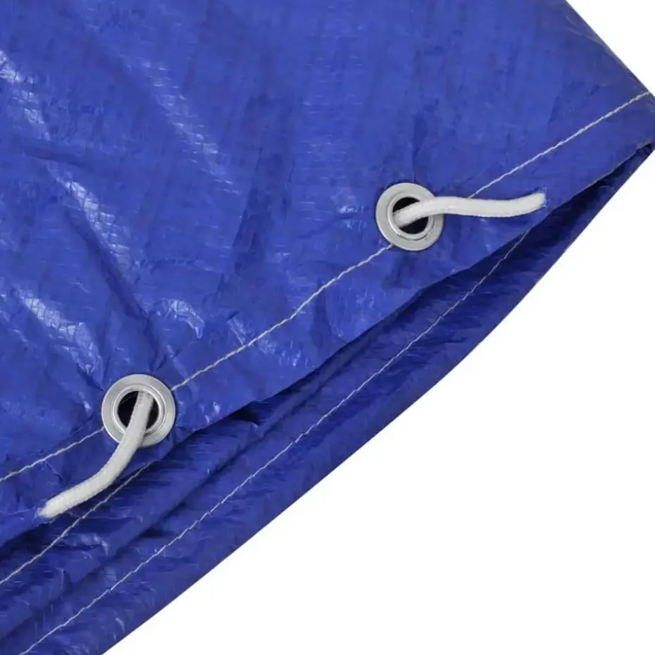 vidaXL - Zwembadhoes - Blauw - Kunststof - Ø 335 cm