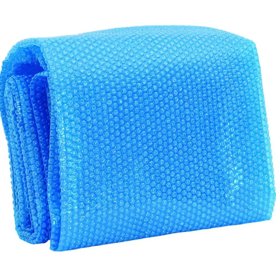 vidaXL - Zwembadzeil - Blauw - Kunststof