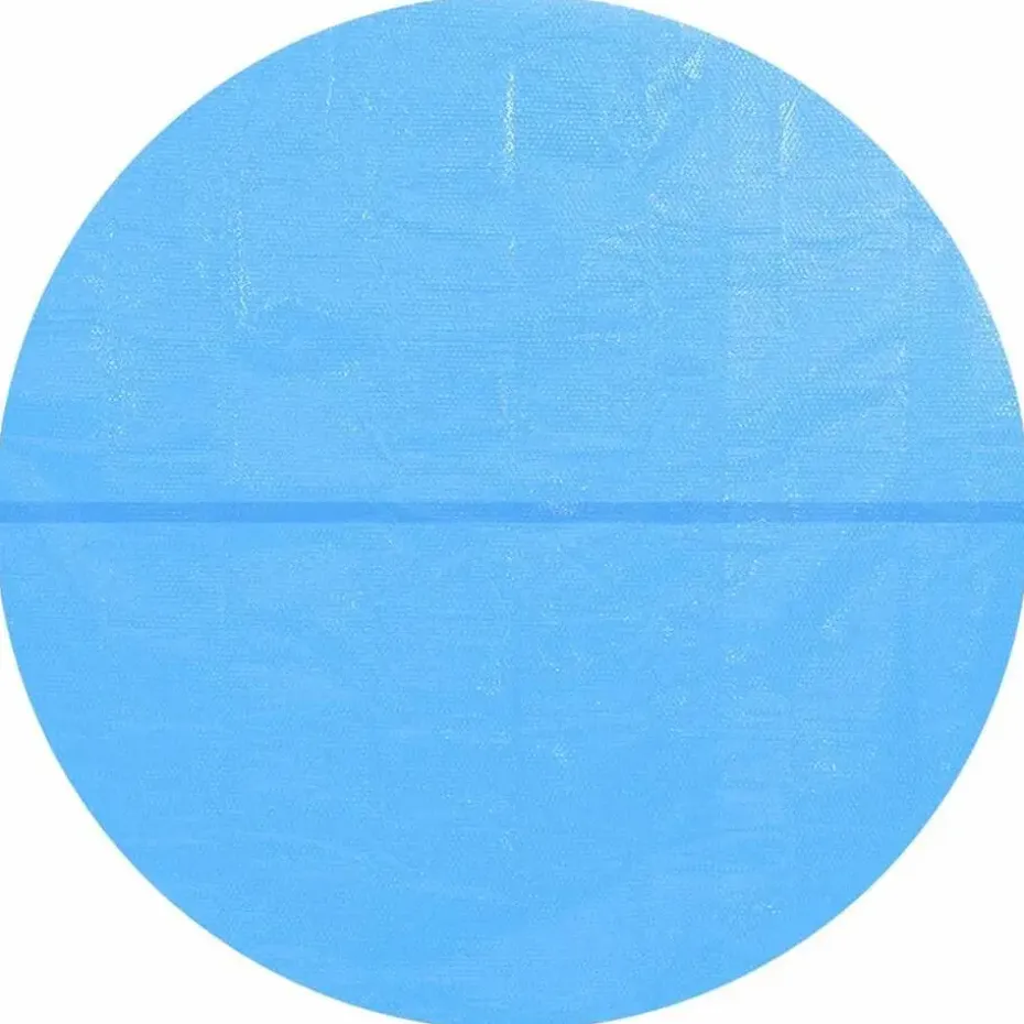 vidaXL - Zwembadzeil - Blauw - Kunststof