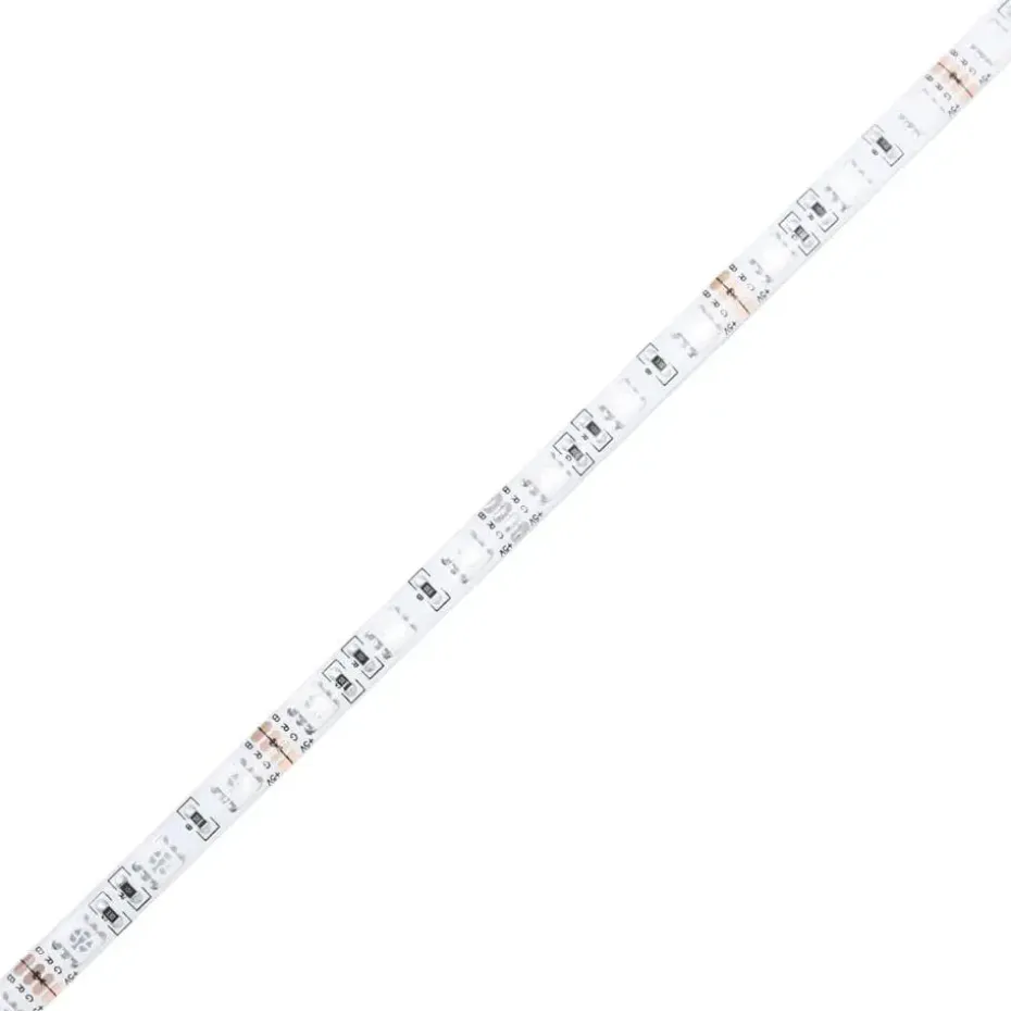 vidaXL - Zwevend LED TV-meubel met lade - Wit - Hout - 60x35x15.5 cm - 2 stuks