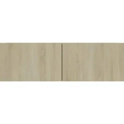 vidaXL - Zwevend TV-meubel met 1 deur - Sonoma eiken - 100x30x30 cm - 4 stuks